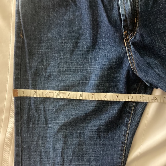 Lucky Brand Dungarees Good Treasures Reverse Tie Die Blue Jeans. Size 12/31. - Picture 4 of 7